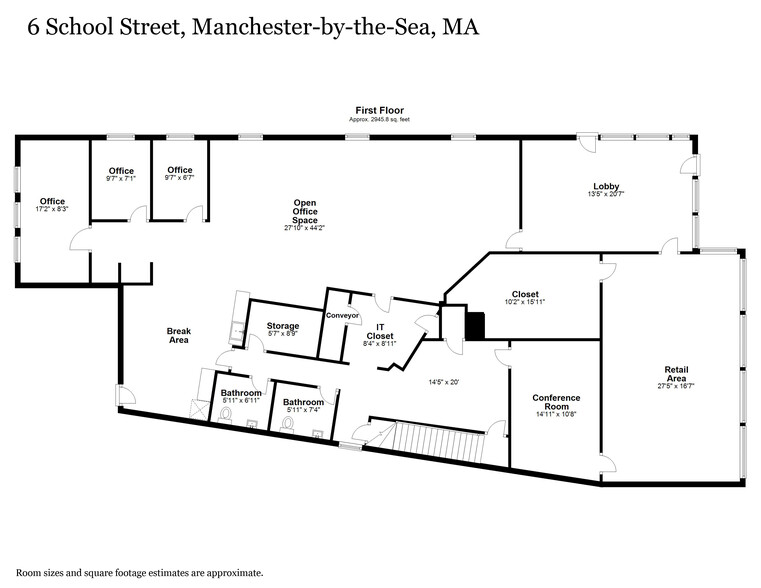 Primary Photo Of 6 School St, Manchester Storefront Retail Office For Lease