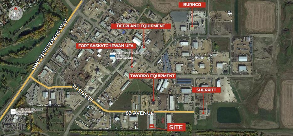 More Photos Of 11129 83rd Ave, Fort Saskatchewan Warehouse For Sale