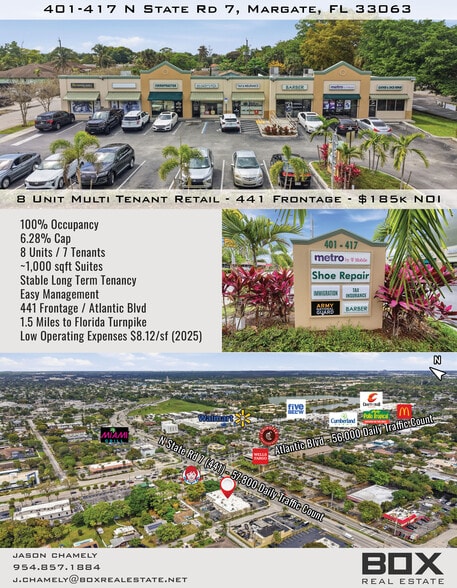 More Photos Of 401-417 N State Road 7, Margate General Retail For Sale