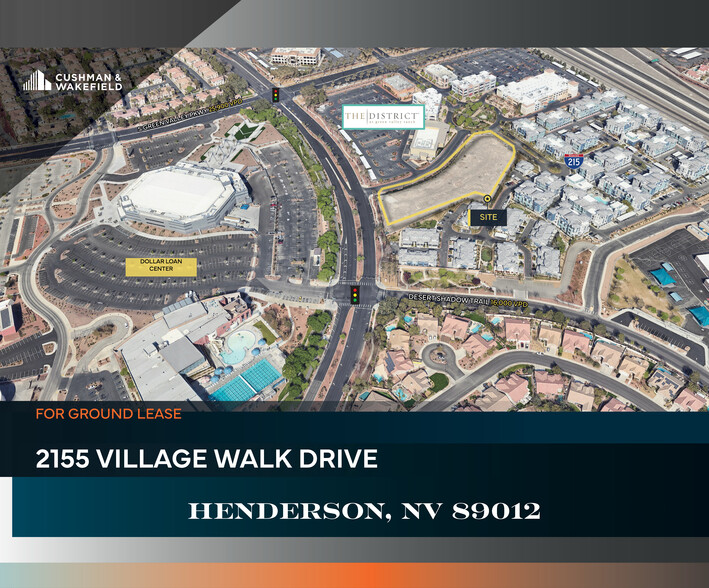 Primary Photo Of 2155 Village Walk Drive, Henderson Land For Lease