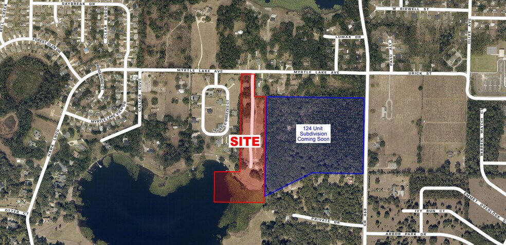 Primary Photo Of Stephenson Lane & Myrtle Lake Avenue, Fruitland Park Land For Sale