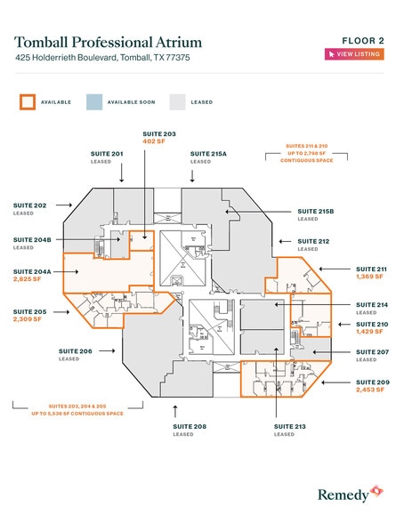 More Photos Of 425 Holderrieth Blvd, Tomball Medical For Lease