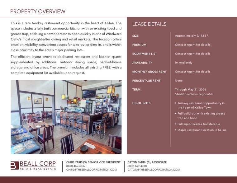 More Photos Of 436-442 Uluniu St, Kailua Storefront Retail Office For Lease