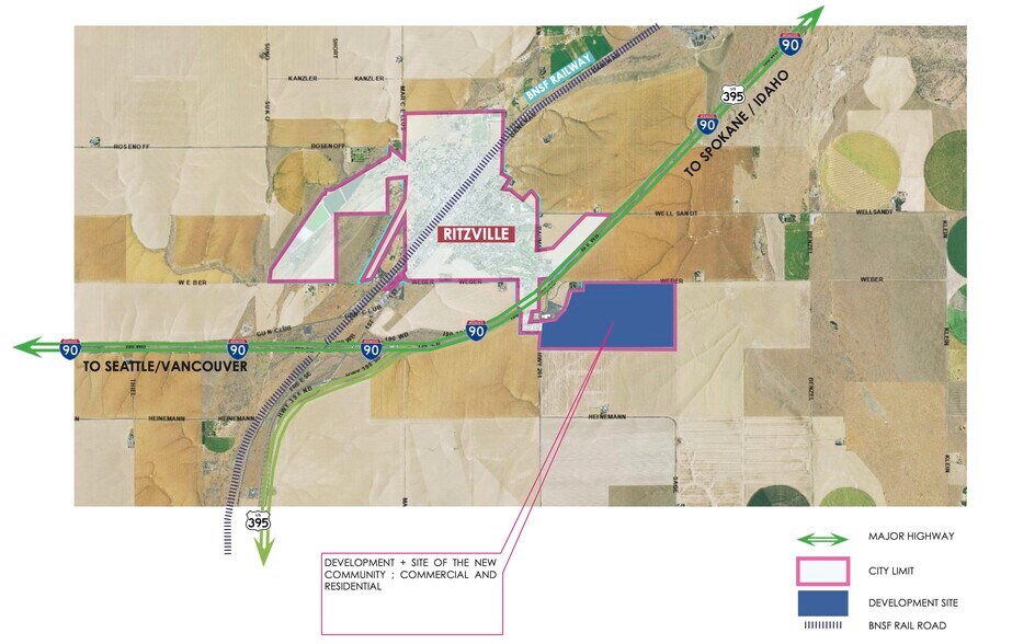 More Photos Of Parcel, Ritzville Land For Sale