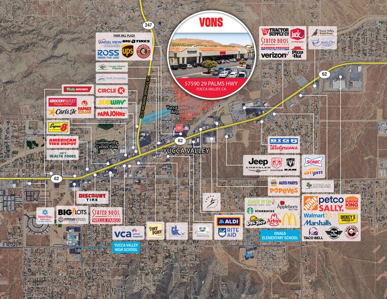More Photos Of Vons Supermarket, Yucca Valley Supermarket For Sale
