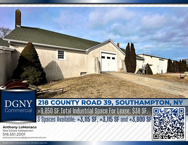More Photos Of 218 County Road 39, Southampton Warehouse For Lease