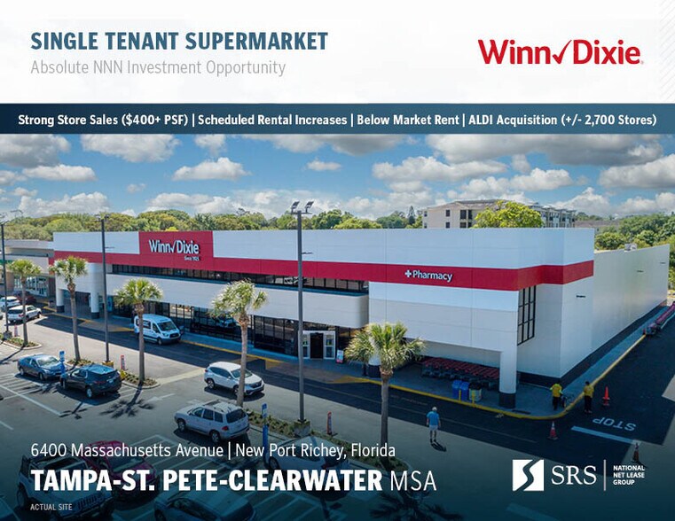 More Photos Of 6400 Massachusetts Ave, New Port Richey Supermarket For Lease