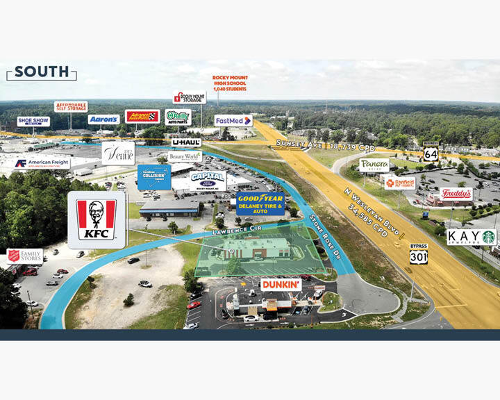 More Photos Of 2108 Stone Rose Dr, Rocky Mount Fast Food For Sale