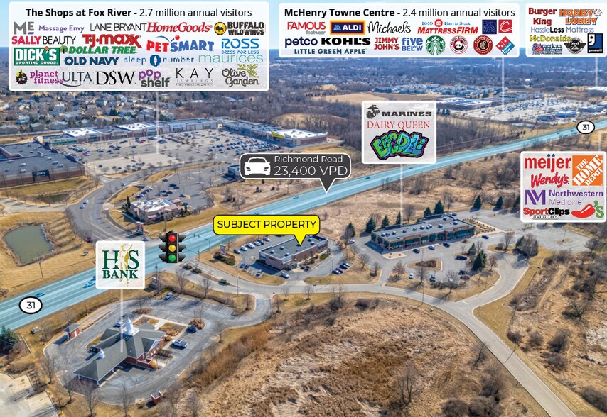 More Photos Of 3501-3525 Diamond Dr, McHenry General Retail For Sale