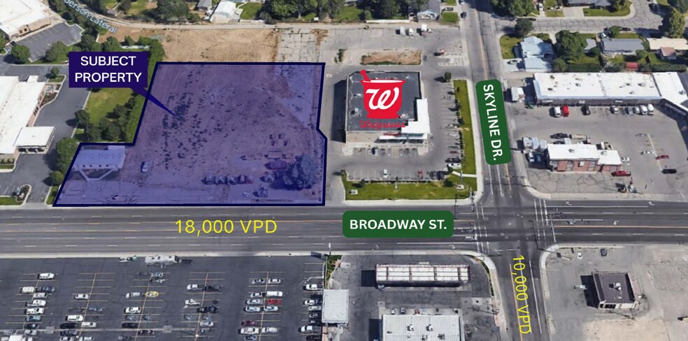 Primary Photo Of 1610 W Broadway Ave, Idaho Falls Land For Sale