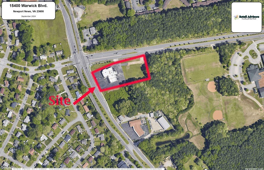 Primary Photo Of 15400 Warwick Blvd, Newport News Land For Lease