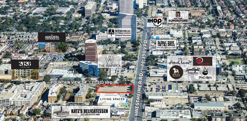 Primary Photo Of Westheimer Rd, Houston Land For Lease