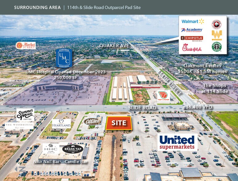 More Photos Of 114th & Slide Rd, Lubbock Land For Lease