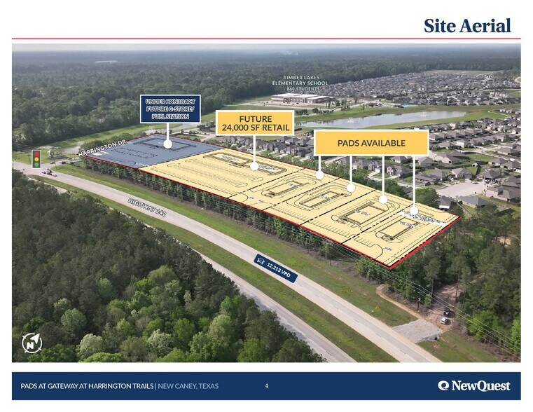 More Photos Of NEC of Highway 242 and Harrington Dr, New Caney Land For Sale