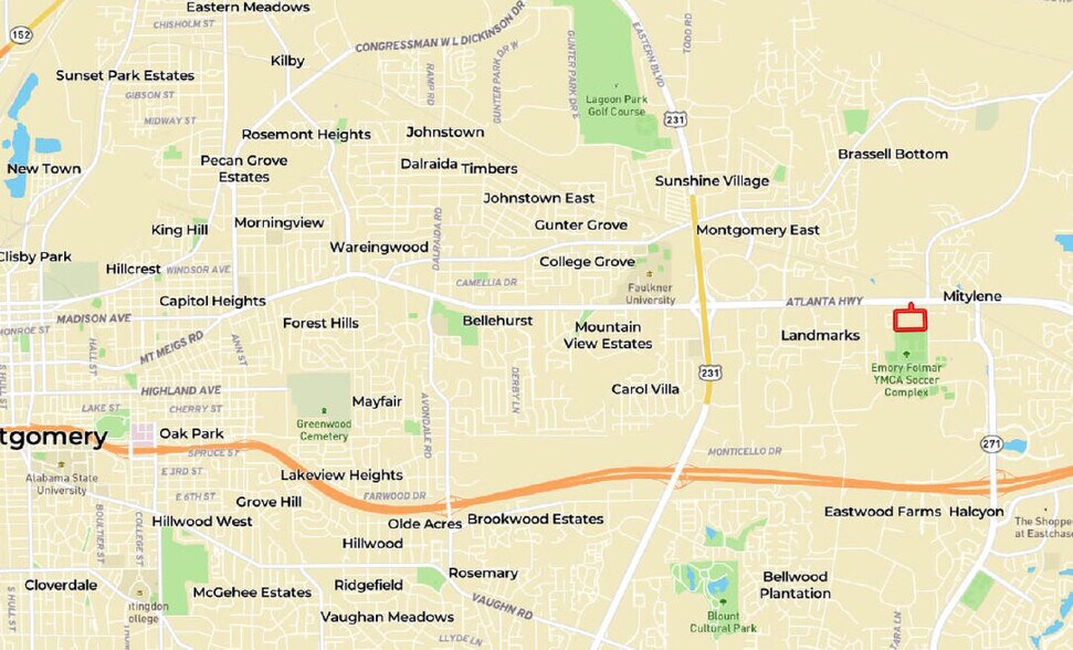 More Photos Of 6570 Atlanta Hwy, Montgomery Land For Sale