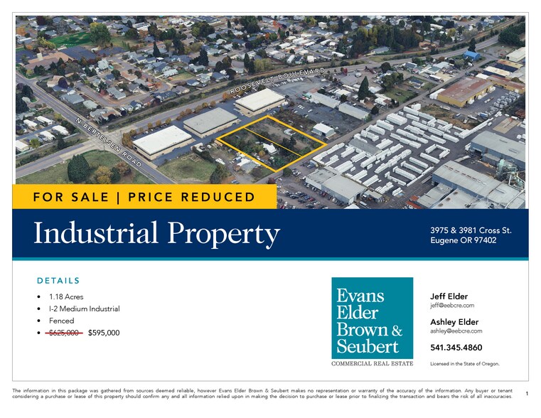 More Photos Of 3975 Cross St, Eugene Land For Sale