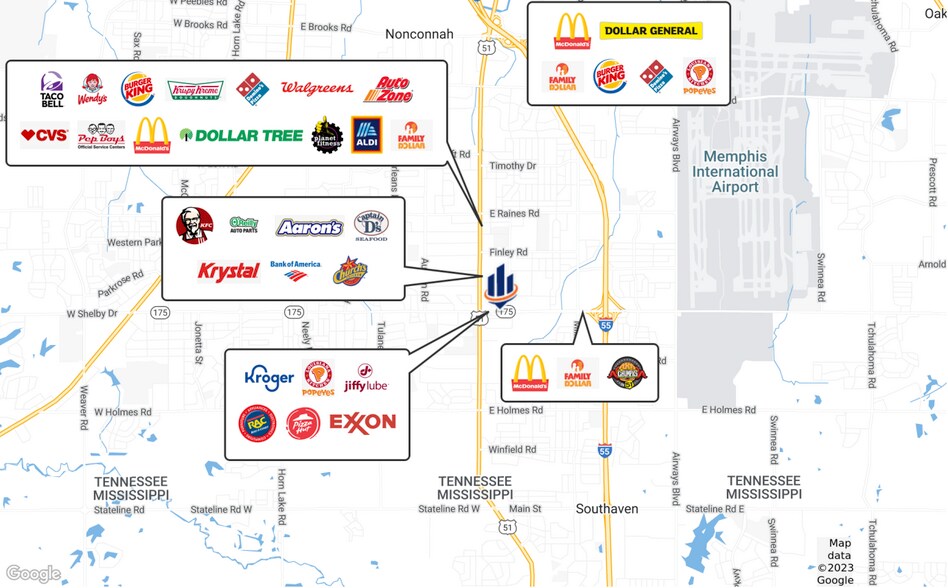 More Photos Of 1277 E Shelby Dr, Memphis Restaurant For Lease