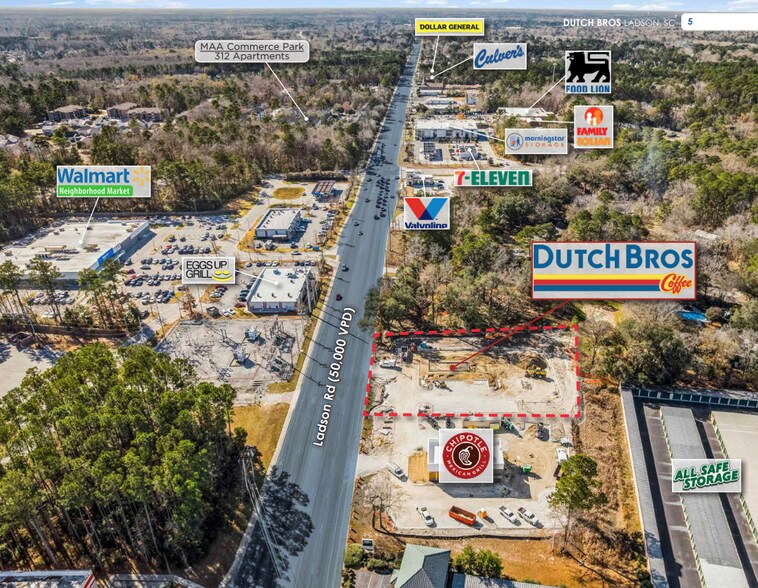 More Photos Of 3678 Ladson Rd, Ladson General Retail For Sale