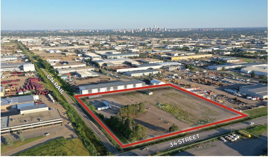 Primary Photo Of 7120 34 St NW, Edmonton Land For Lease