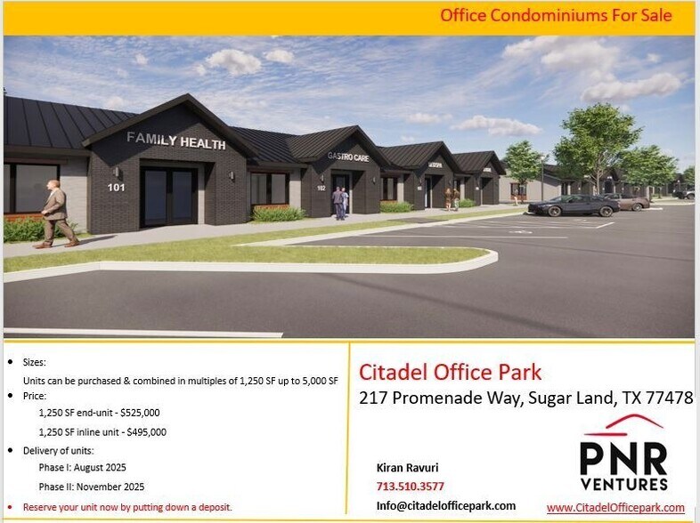 More Photos Of 217 Promenade Way, Sugar Land Office For Sale