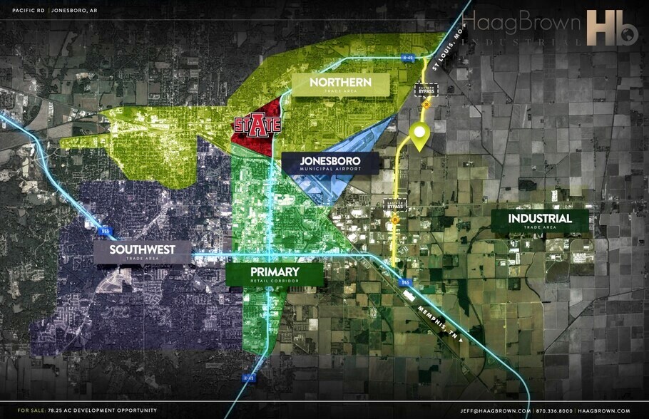 More Photos Of Pacific, Jonesboro Land For Sale