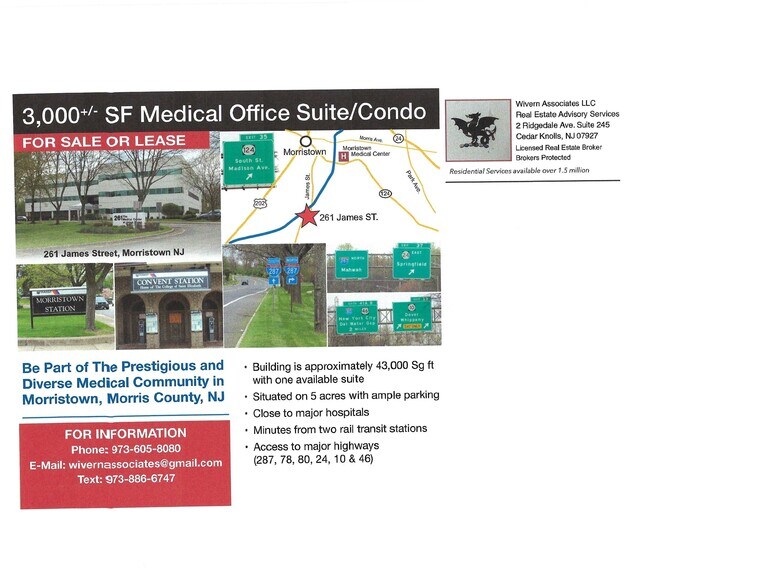 More Photos Of 261 James St, Morristown Medical For Sale