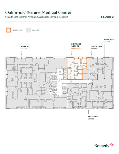 More Photos Of 1S224 Summit Ave, Oakbrook Terrace Medical For Lease