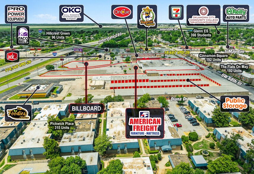 More Photos Of 2825 I-240 Service Road, Oklahoma City Storefront For Sale