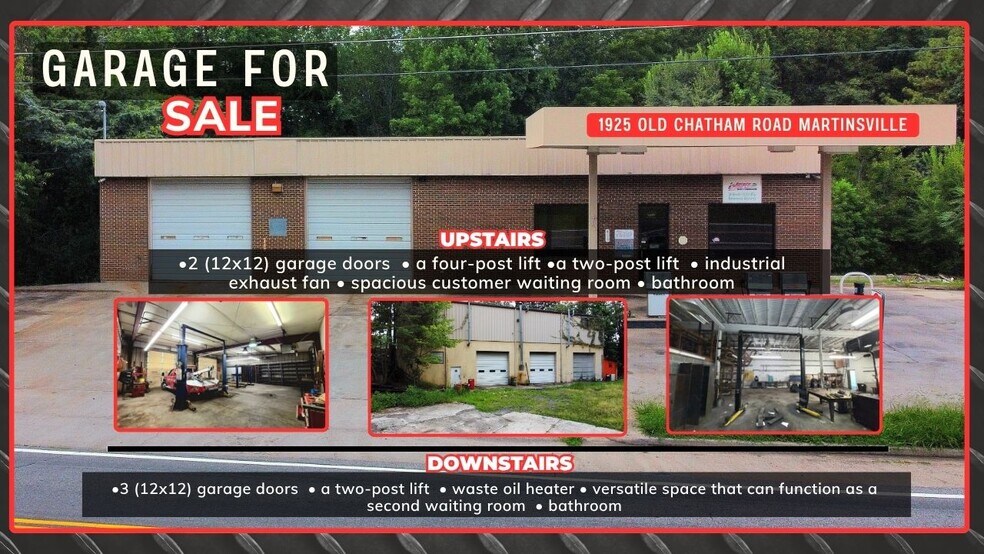 Primary Photo Of 1925 Old Chatham Rd, Martinsville Auto Repair For Sale