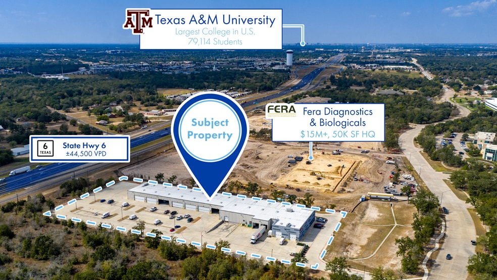 More Photos Of 4952 Lakeway Dr, College Station Industrial For Sale