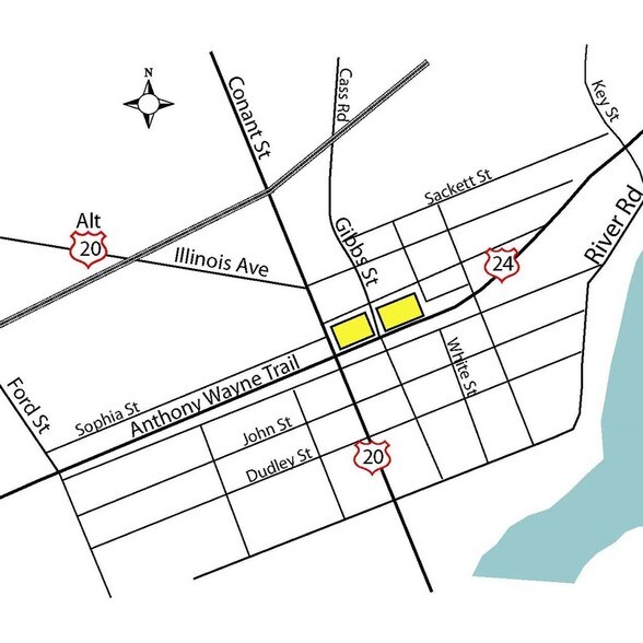 More Photos Of Conant St and Anthony Wayne Trl, Maumee Land For Lease