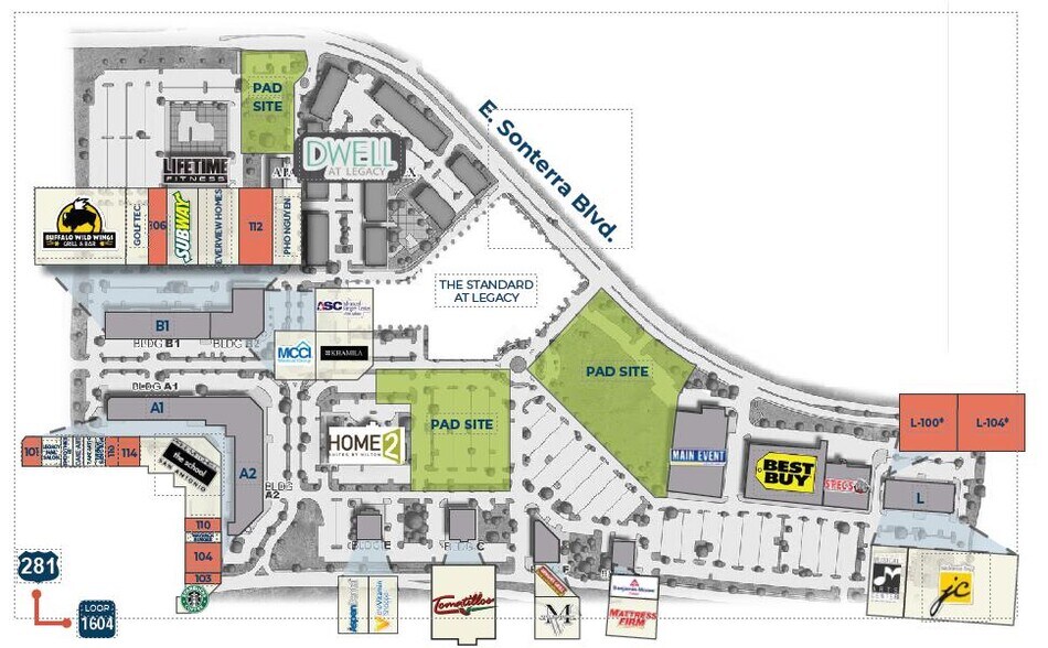 More Photos Of E Sonterra Blvd & Hwy 281, San Antonio Land For Sale