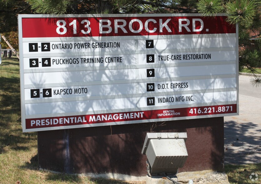 More Photos Of 813 Brock Rd, Pickering Warehouse For Lease