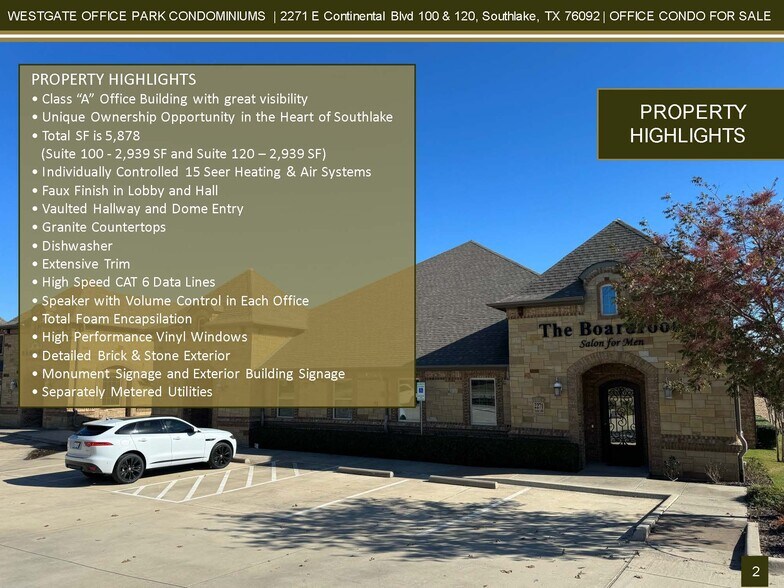 More Photos Of 2271 E Continental Blvd, Southlake Medical For Sale