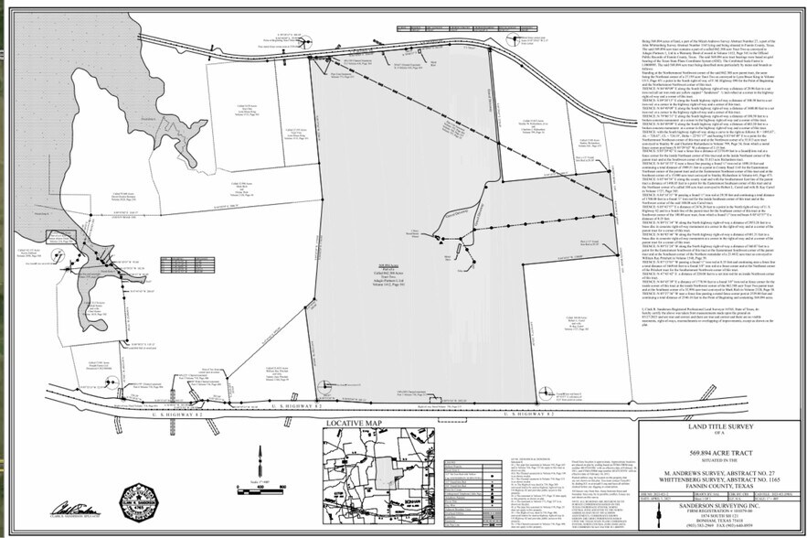 More Photos Of Hwy 82 - FM898, Ector Land For Sale