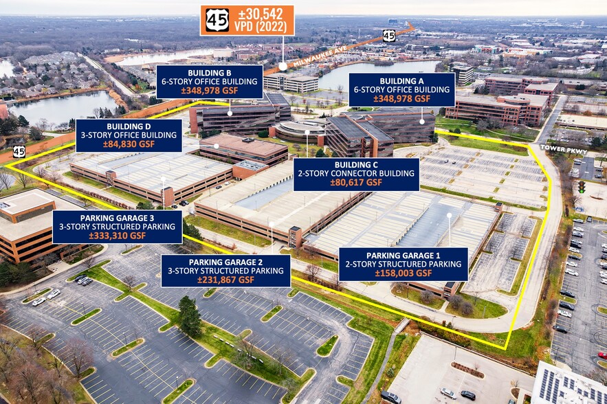 More Photos Of 4 Overlook Pt, Lincolnshire Office For Lease