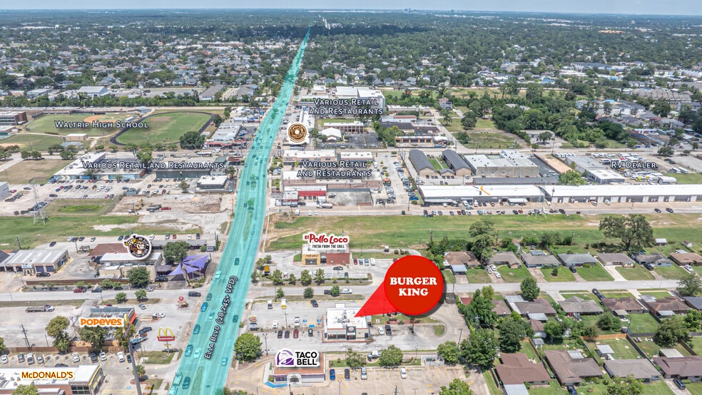 More Photos Of 3040 Ella Blvd, Houston Fast Food For Sale