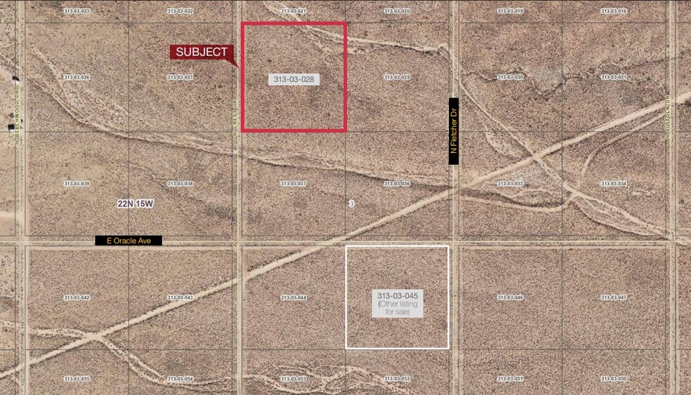 Primary Photo Of E Oracle Ave & N Fletcher Dr, Kingman Land For Sale