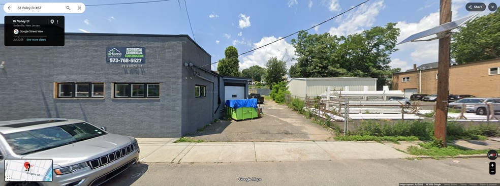 More Photos Of 83-87 Valley St, Belleville Warehouse For Lease