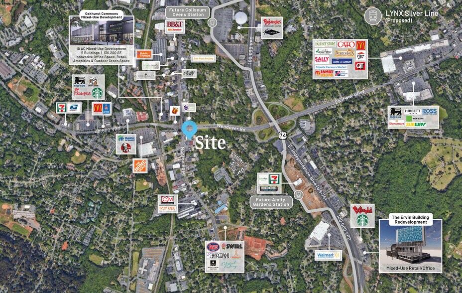 More Photos Of 4111 Monroe Rd, Charlotte Land For Sale