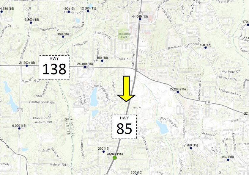 More Photos Of 7877 Highway 85, Riverdale Land For Sale