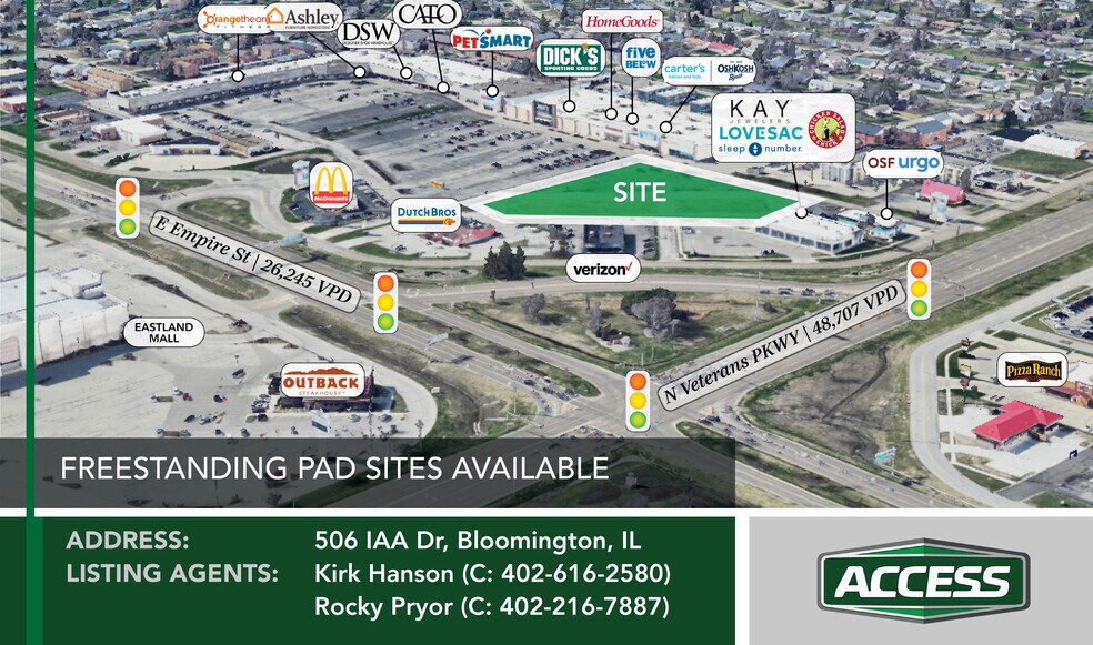 Primary Photo Of 510 Iaa Dr, Bloomington Land For Lease