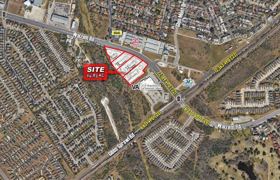 More Photos Of Gibbs Sprawl & Walzem Rd, San Antonio Land For Sale