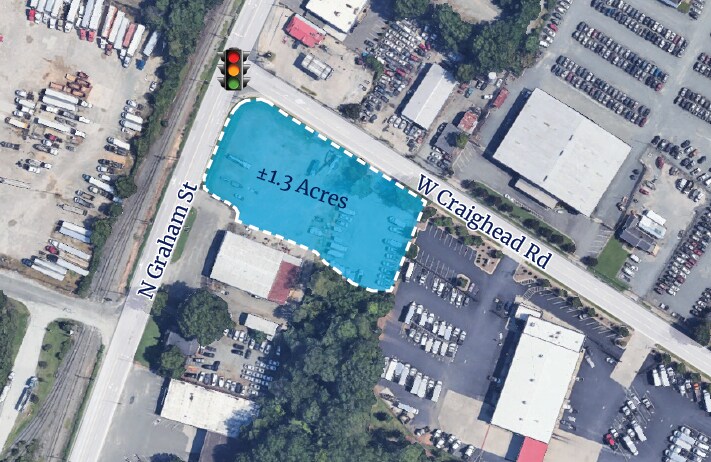 Primary Photo Of 3908 N Graham St, Charlotte Land For Lease