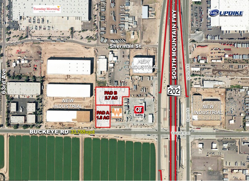 Primary Photo Of Buckeye, Phoenix Land For Lease