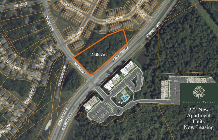 Primary Photo Of Western Pky @ Hamilton Rd, Waldorf Land For Sale