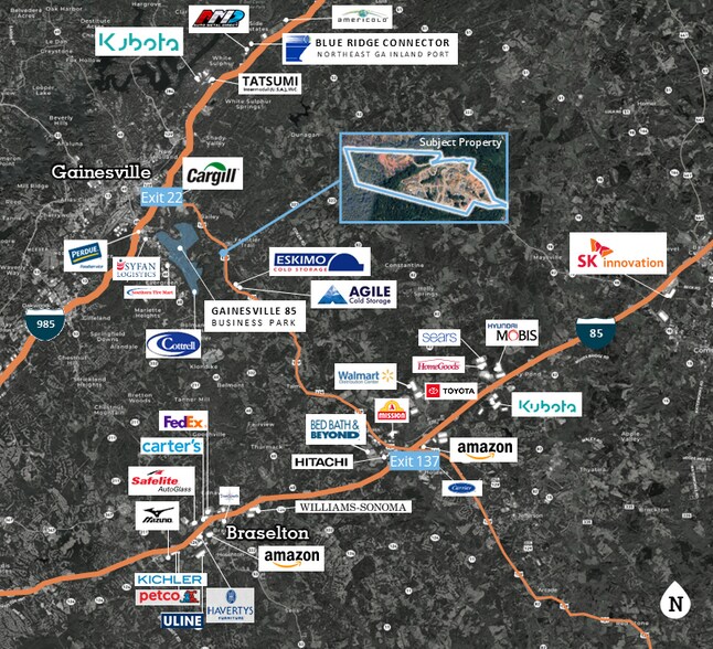 More Photos Of 2596 Athens Hwy, Gainesville Land For Sale