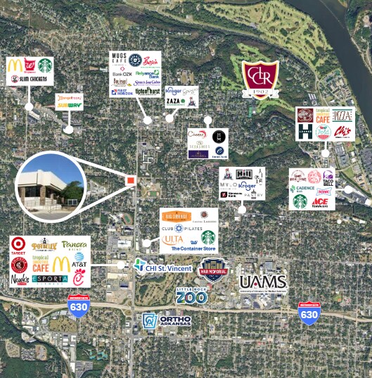 More Photos Of 1100 N University Ave, Little Rock Office For Lease