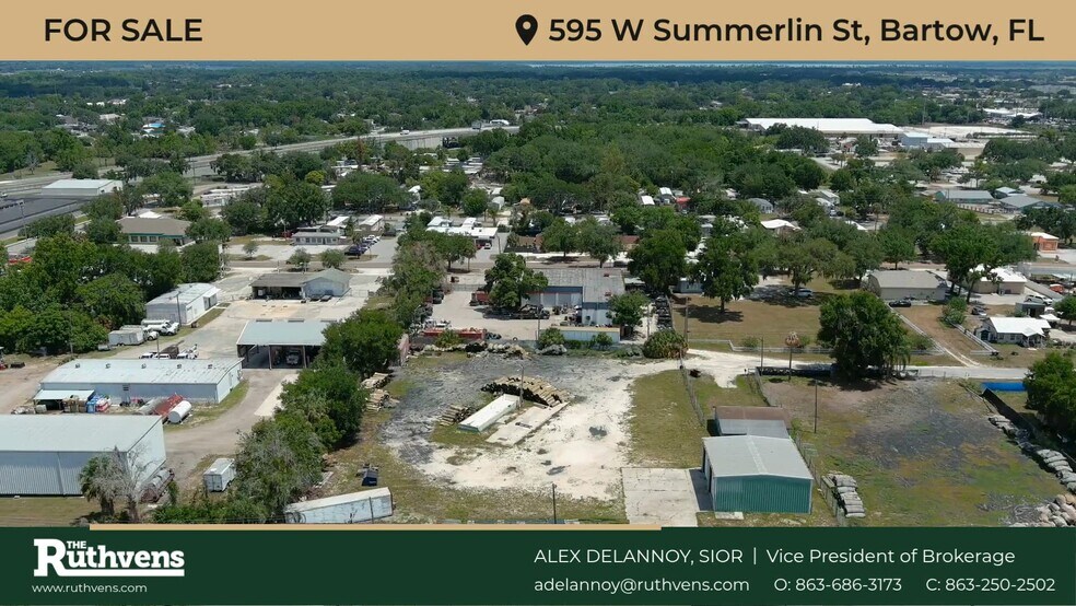 Primary Photo Of 595 W Summerlin St, Bartow Warehouse For Sale