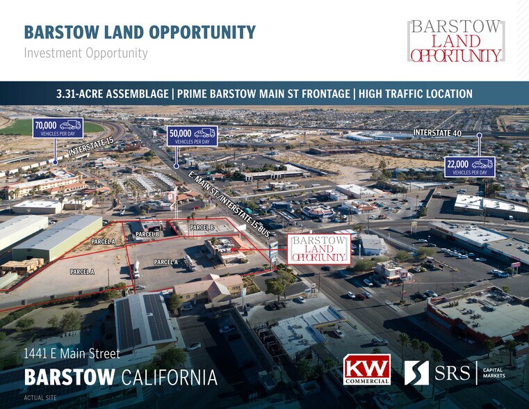 Primary Photo Of 1441 E Main St, Barstow Land For Sale